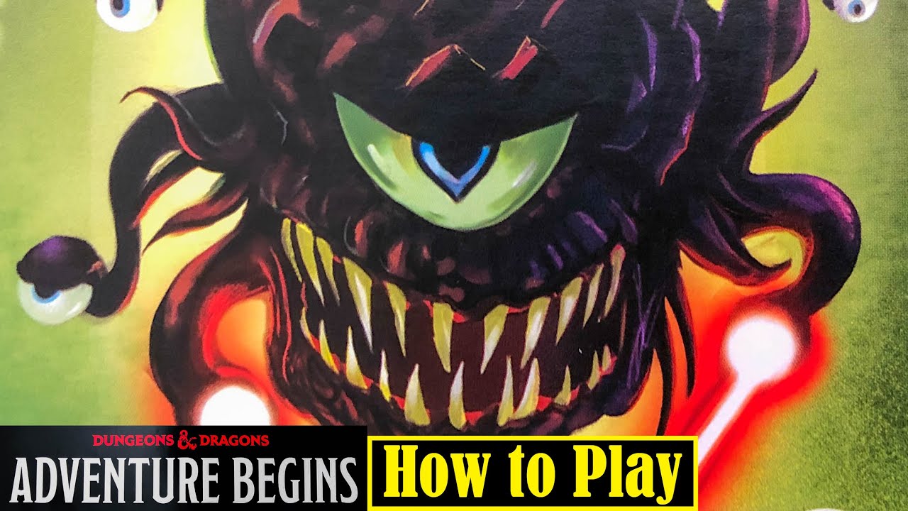 How to Play DUNGEONS & DRAGONS A Cooperative Boardgame