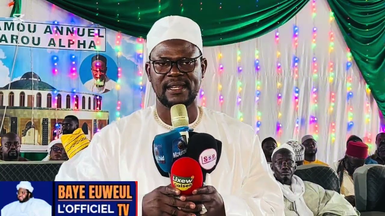 CÉRÉMONIE OFFICIELLE GAMOU DAROU ALPHA THIOMBANE 2026
