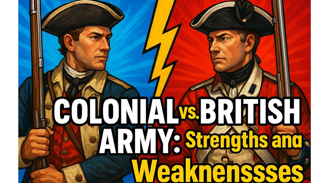 Colonial vs. British Army: Strengths and Weaknesses