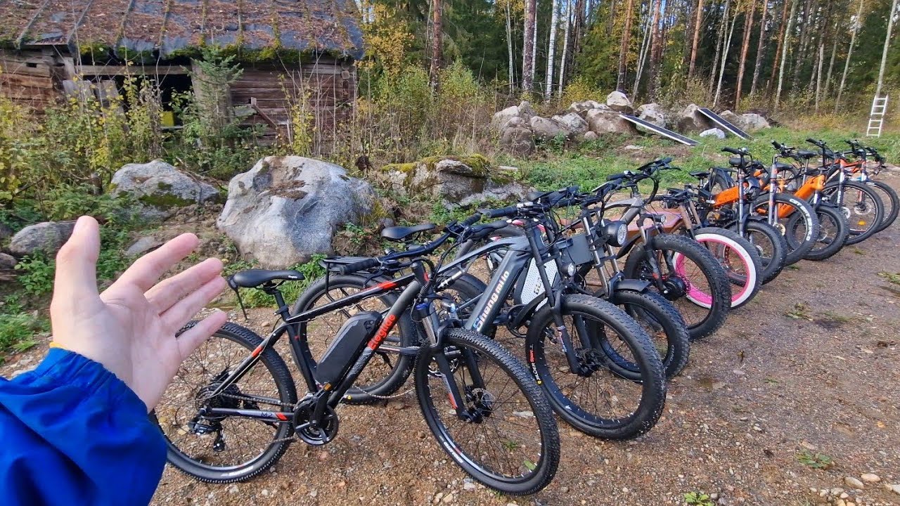 Esittelen mun kaikki sähköpyörät!
