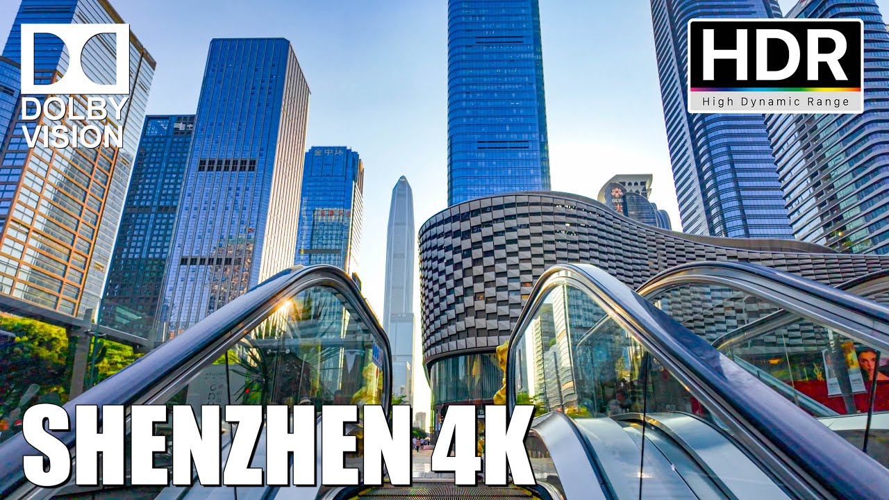 Shenzhen, China 4K HDR - Walking Downtown, China Never Shown in Western Media