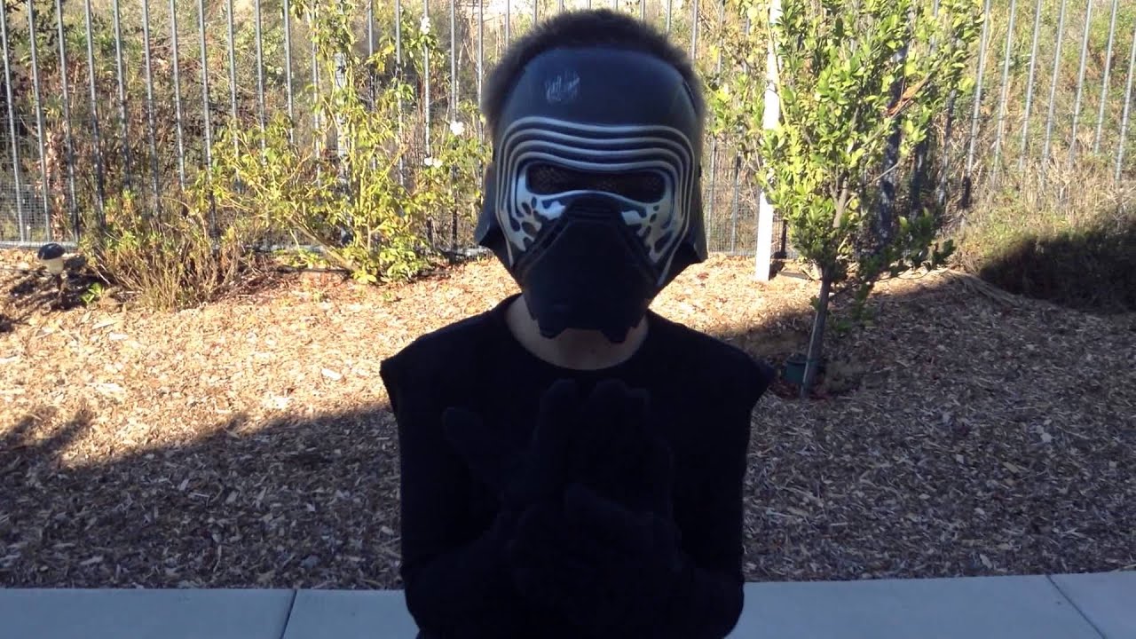 Homemade Kylo Ren Kids Costume