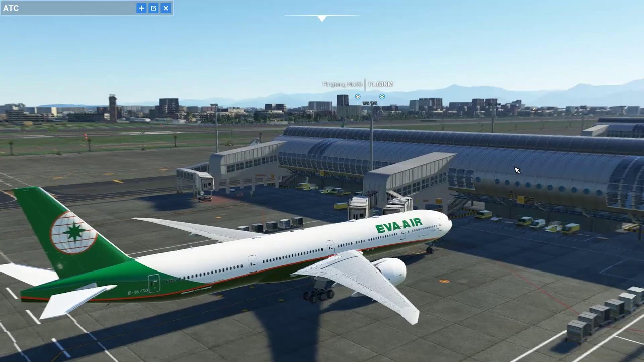 Microsoft Flight Simulator 2020 | Boeing 777 300 ER | Taiwan RCTP - Taiwan RCKH