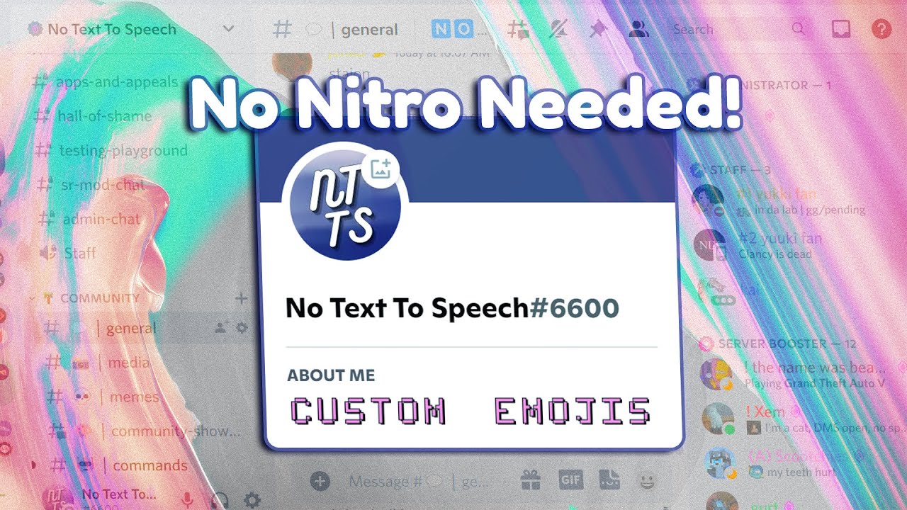 [Patched 😭] Get Custom Emojis in Your Discord Profile WITHOUT Nitro!