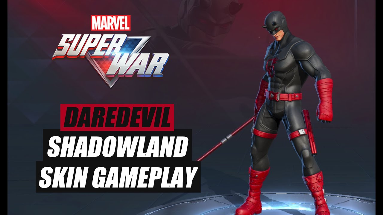 Marvel Super War - Daredevil: Shadowland Skin Gameplay (MSW)