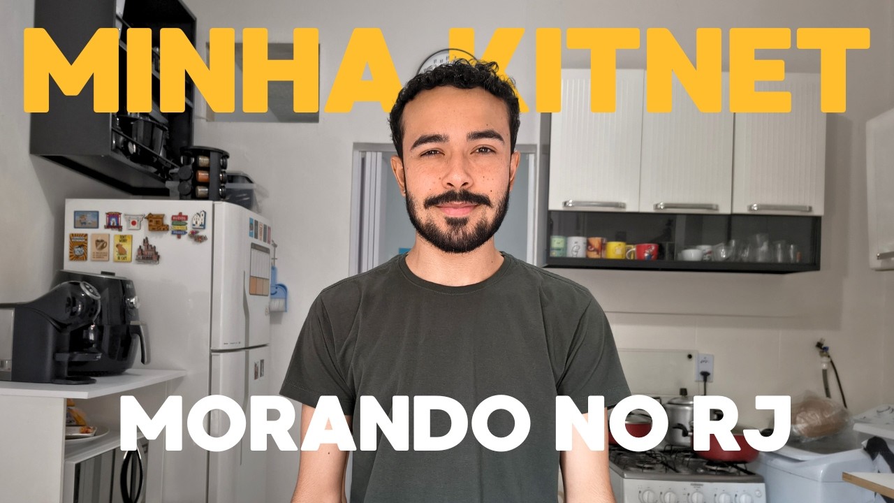 Tour pela minha Kitnet no RJ + Quanto pago de aluguel?