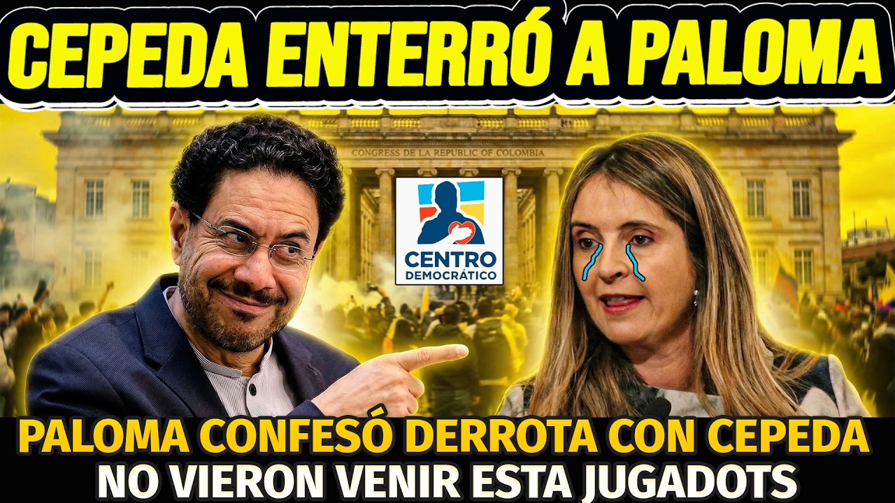 🔥CEPEDA ENTERRÓ A PALOMA VALENCIA CON ESTA JUGADOTA. Confesaron derrota PRESIDENCIAL Y TIENEN MIEDO😱