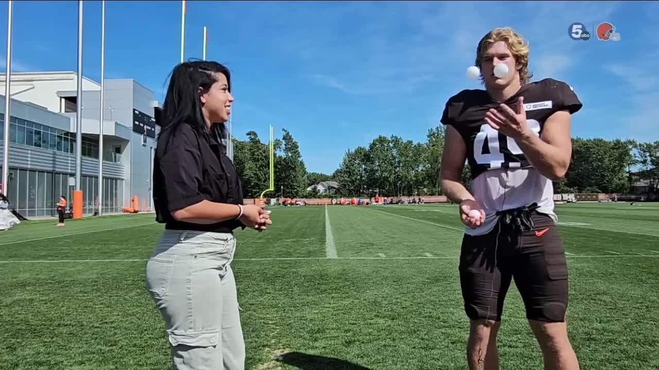 Next Man Up: Who is Browns rookie LB Carson Schwesinger off the field?