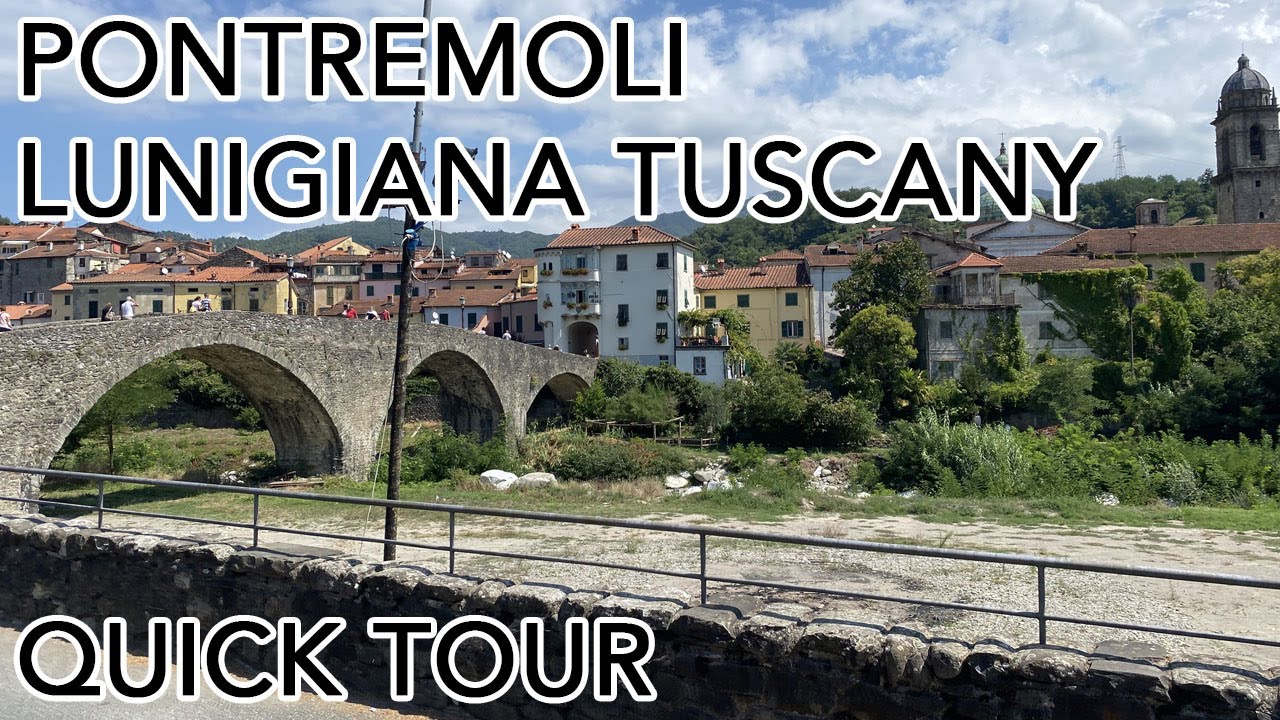 Tour of Pontremoli in Lunigiana, Tuscany, Italy