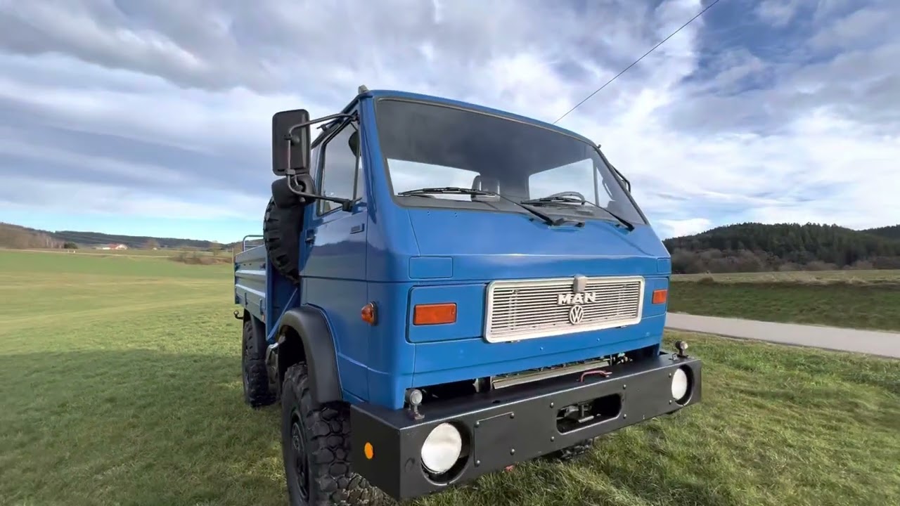 MAN VW 8.136 4x4 ALLRAD Original 20.000km Baujahr 1989