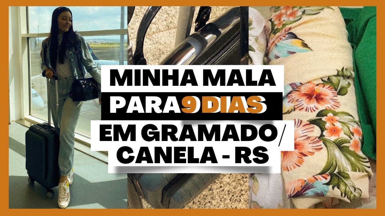 Arrumando mala para Gramado/Canela | VERÃO ☀️✨ -  CARLA APOLUCENA