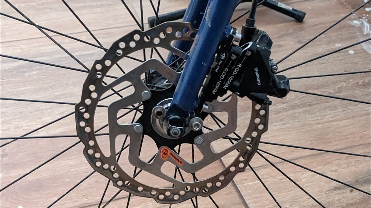 Ultimate mullet bike - p1/3 - 180mm disc rotor on road bike