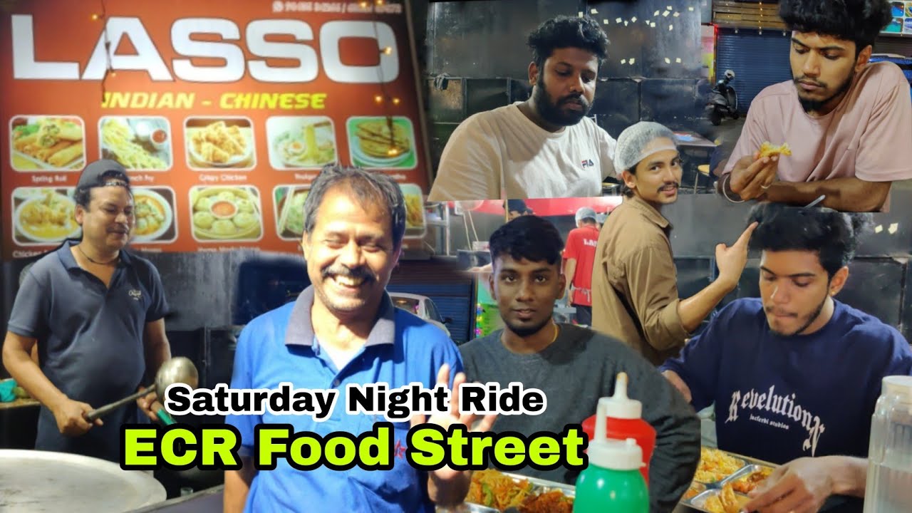 Saturday Night Ride 😆 To ECR Food Street 😝 | Lasso | #March042023 Analskyb Analdas