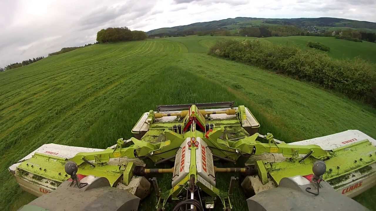 [GoPro] 1.Schnitt 2013 ~Mähen~ - Fendt 930+927 Vario & Deutz-Fahr Agrotron 150 [Claas,Krone,Kuhn] HD