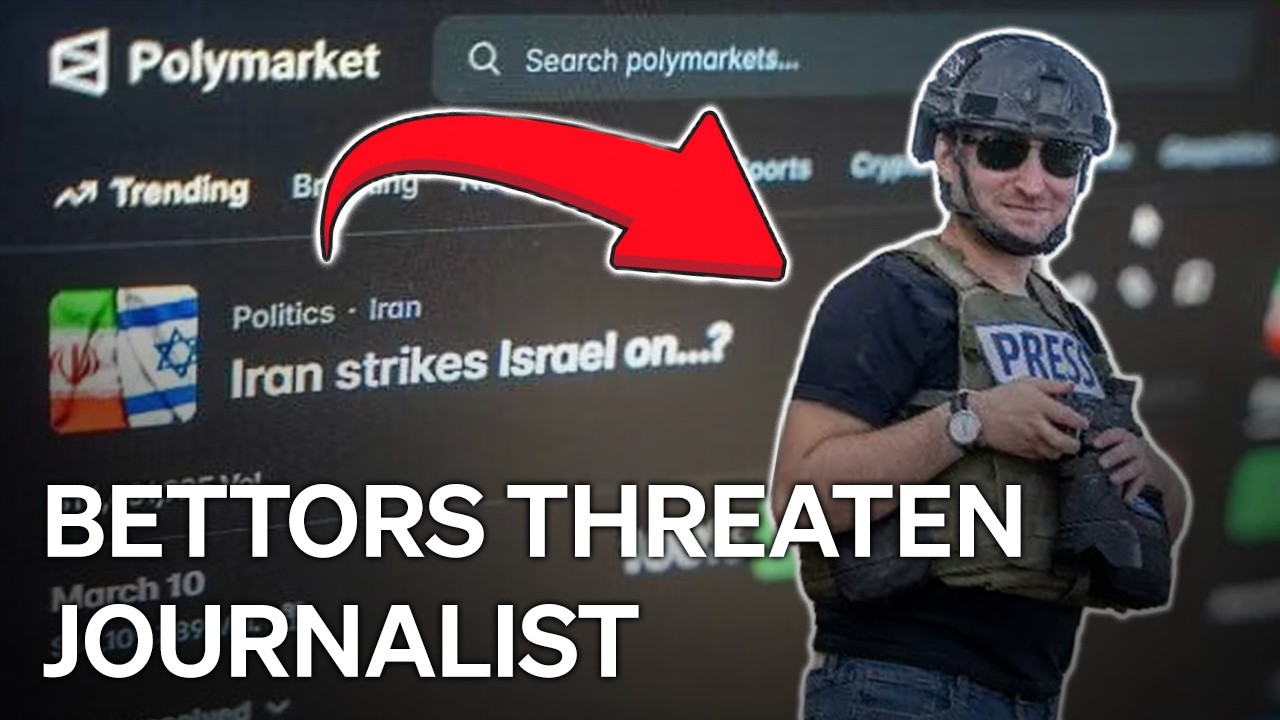 Игроки на платформе Polymarket угрожают израильскому журналисту из-за статьи о войне.