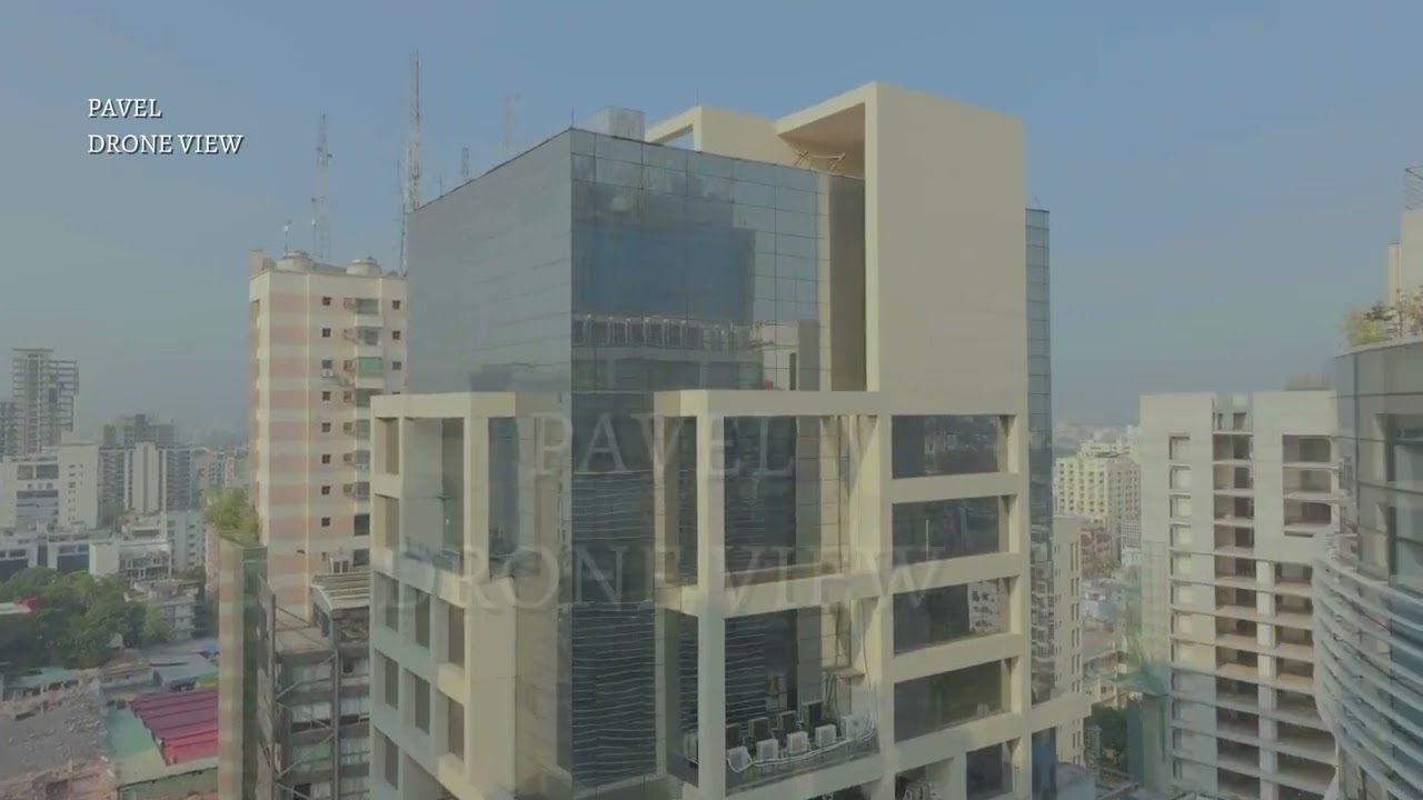 ঢাকা শহরের ড্রোন শট