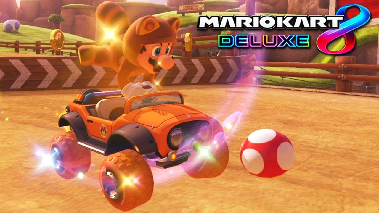 MARIO KART 8 DELUXE: ¡LA COMBINACIÓN DE MARIO TANOOKI! | Nintendo Switch