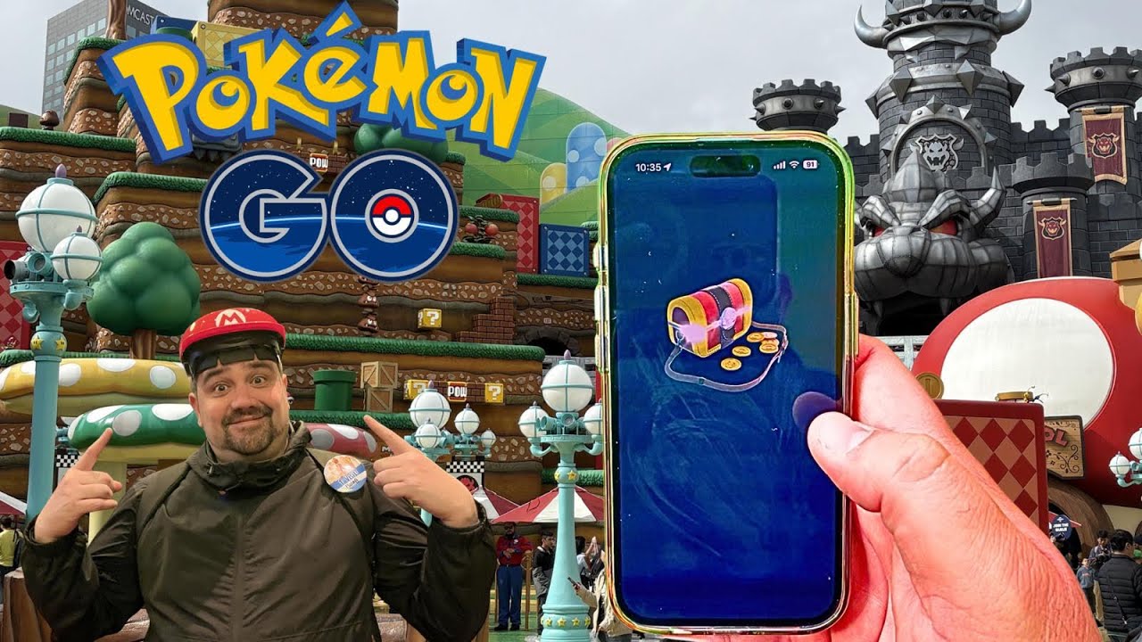 AÑO NUEVO LUNAR en Pokémon GO 🐉 ¡Jugando en Super Nintendo World! 🔥