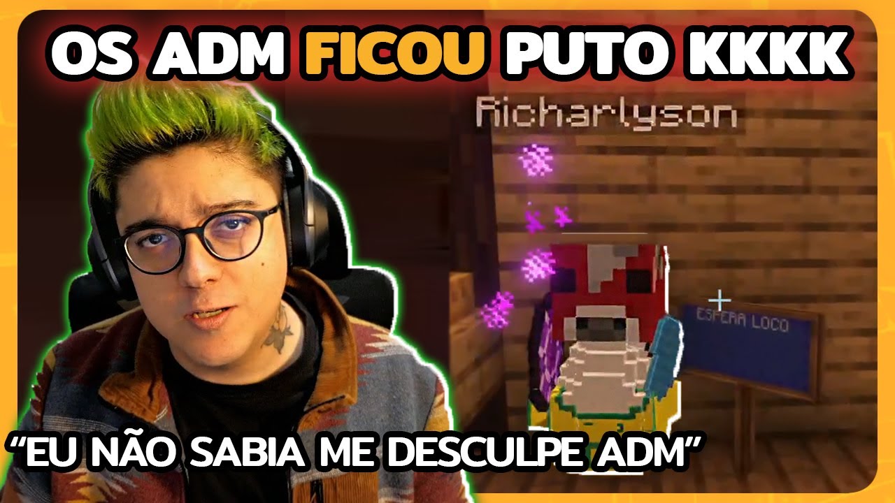 MIKE deu TP no MEIO da LORE no QSMP KKKK