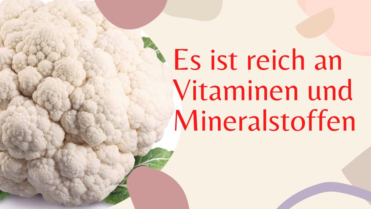 Vorteile von Blumenkohl