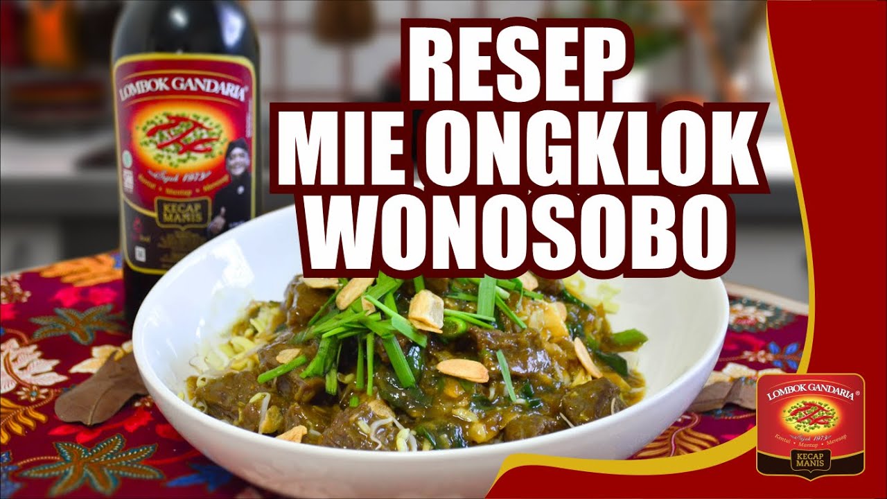 RESEP MIE ONGKLOK KHAS WONOSOBO YANG NGANGENIN