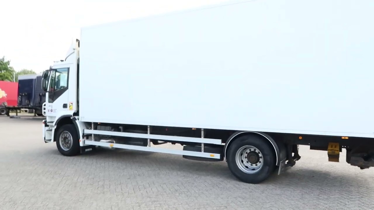 Iveco Stralis 310 4x2 Euro 5 Closed Box Tail Lift, Year 2008, 396.912 Km, From Holland TOP condition