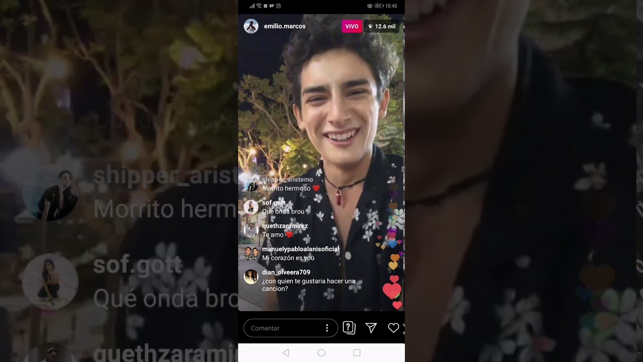 EMILIO OSORIO EN VIVO 1 MILLON EN IG