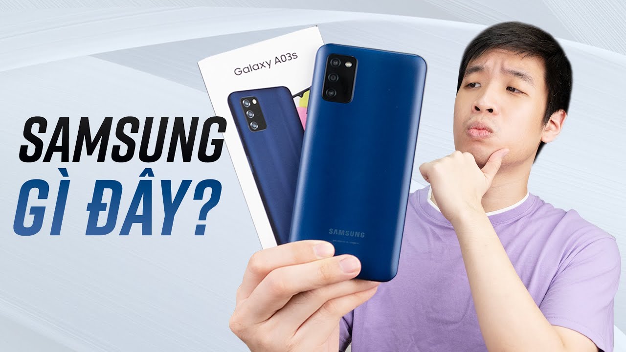 Galaxy A03s - Nâng cấp của Galaxy A02s: Pin trâu, giá rẻ