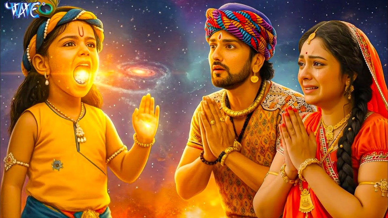 यशोदा मैया और नंदराज को कान्हा के मुख में दिखा पूरा ब्रह्मांड || YMKN