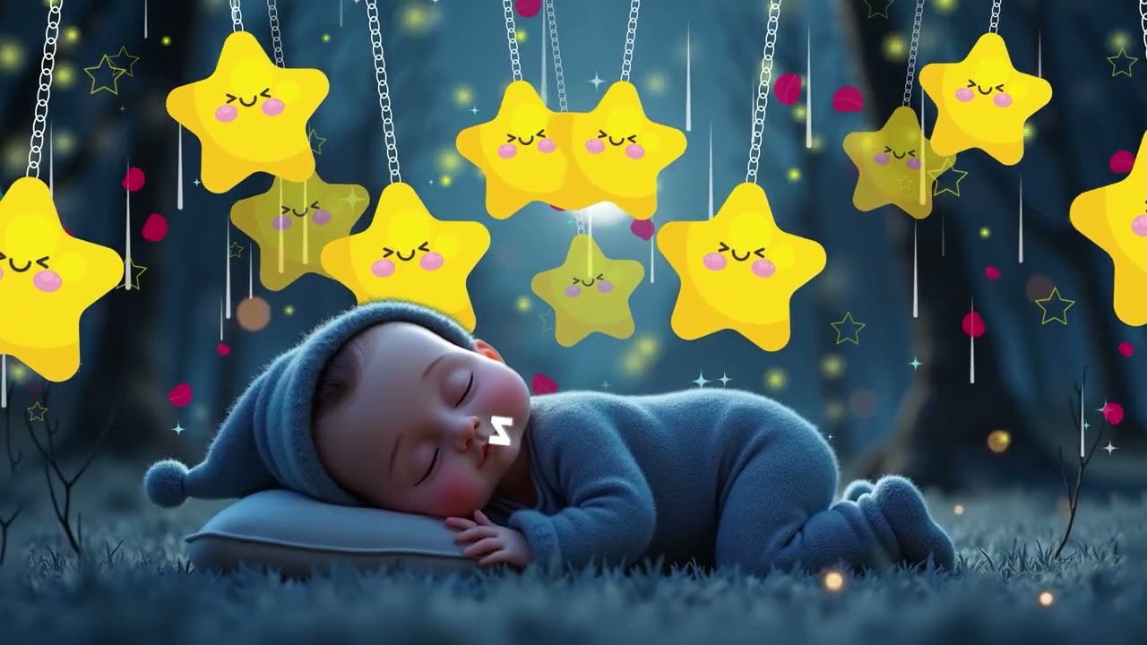 1-Hour Mozart’s Magic Lullaby 🌙  Continuous Baby Sleep & Brain Boost 🎶🧠