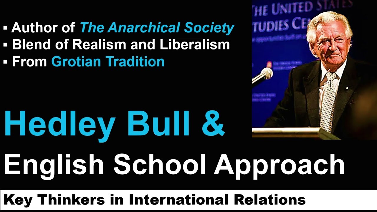 Hedley Bull - International Society and English School Approach