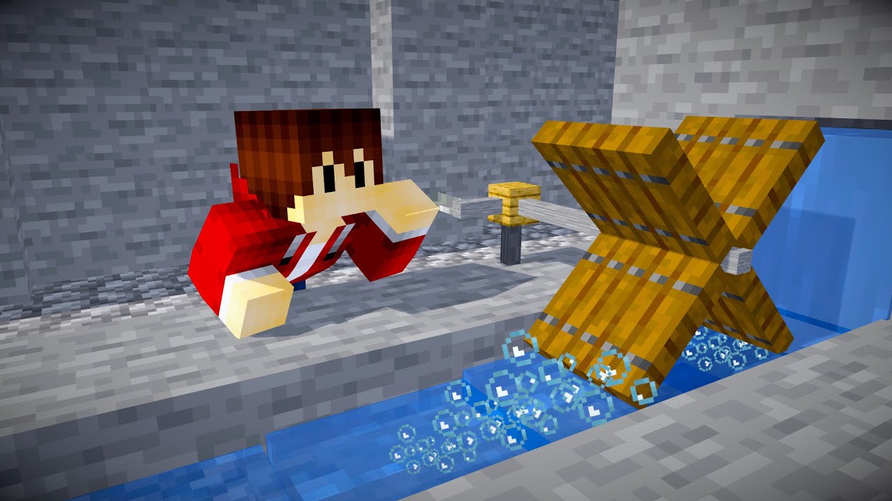 Wir bauen ein Wasserrad | Minecraft aber nur unter der Erde 5 | Minecraft Adventuremap | LarsLP