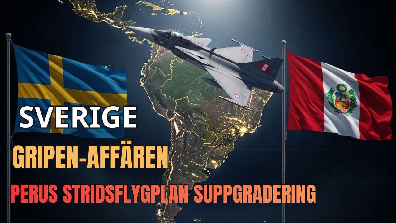 Sveriges Gripen affär med Peru värd 2 miljarder dollar Omformar Latinamerikas försvarslandskap