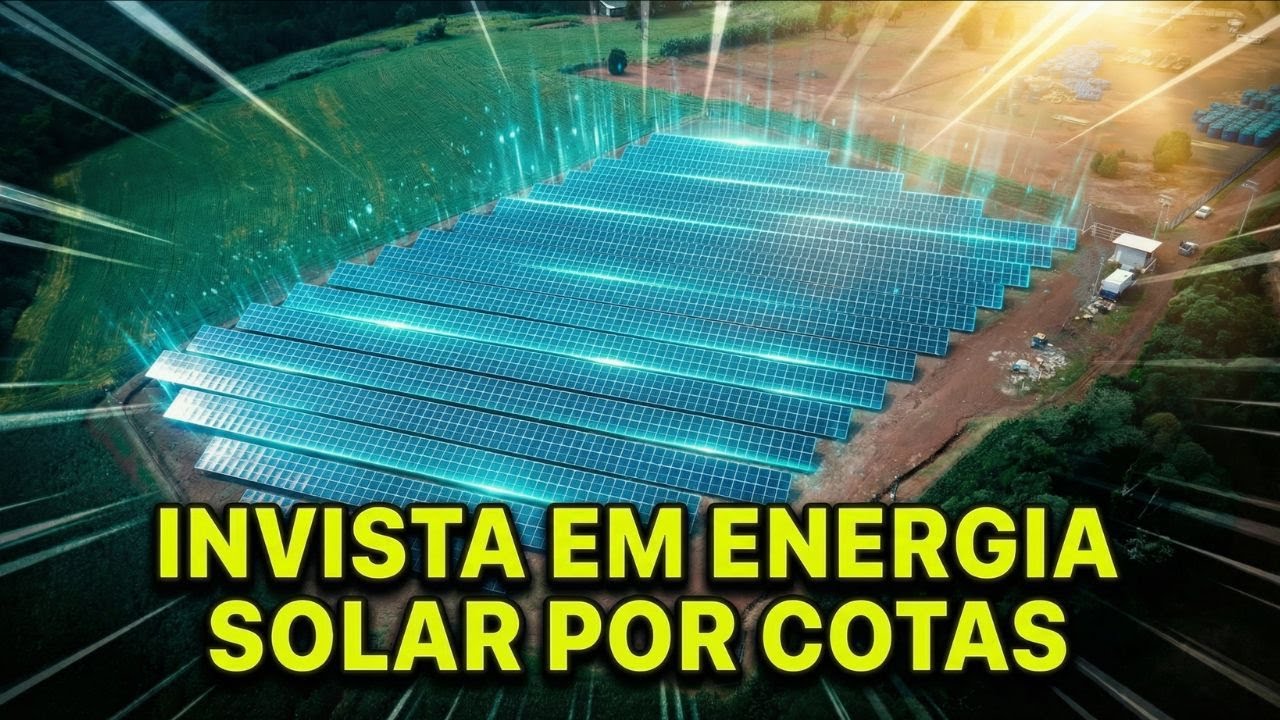 Como investir em uma usina solar sem ter que construir nada