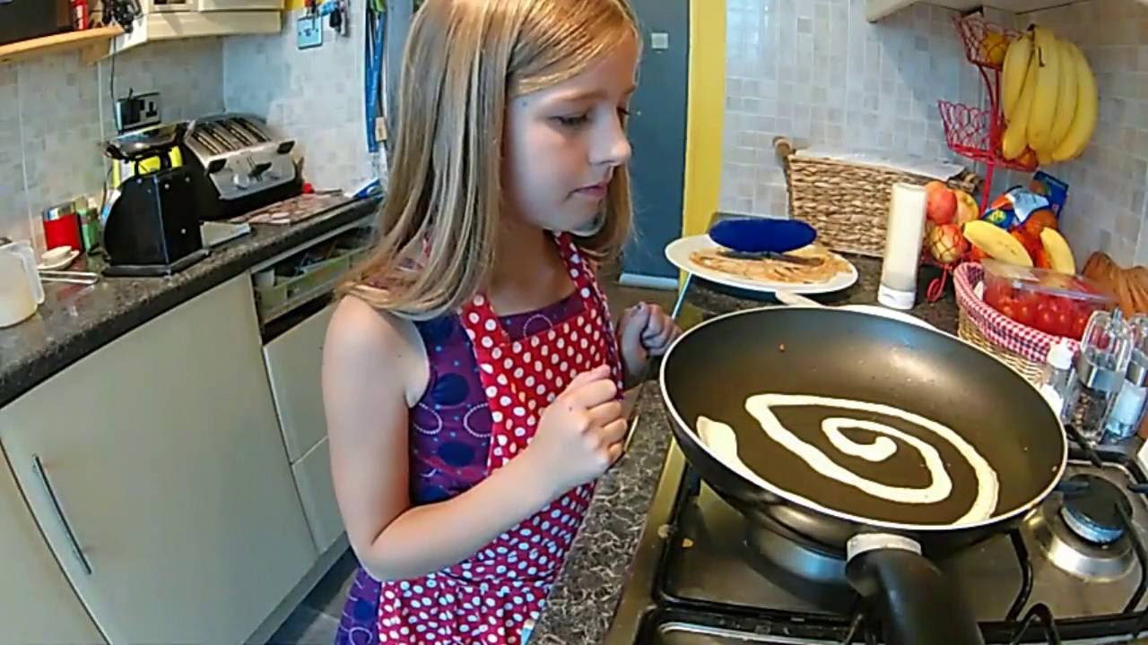Cooking with Edie Great British Bake Off  - Lace Pancakes