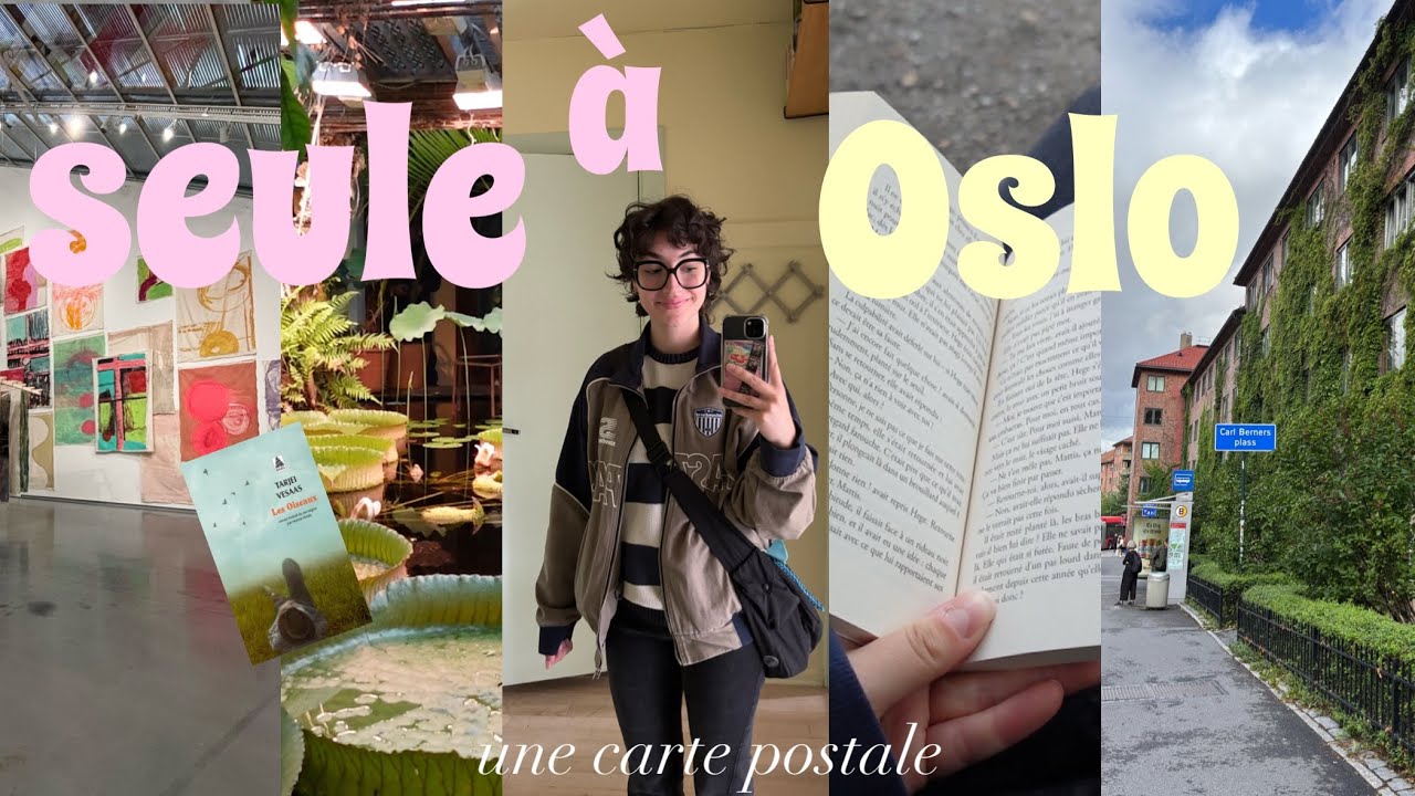seule à Oslo, une carte postale 🍄