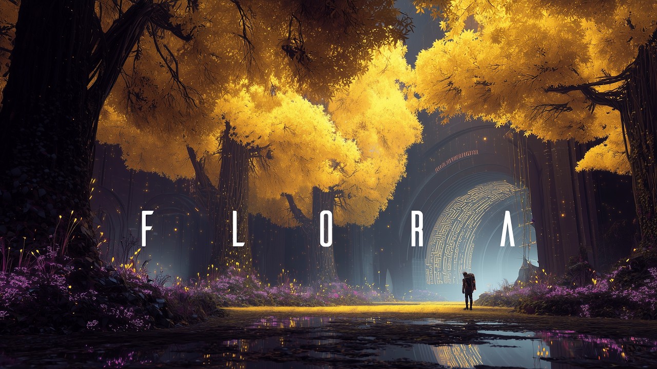 Flora - Fantasy Ethereal Ambient Music - Calm Space Meditative Music