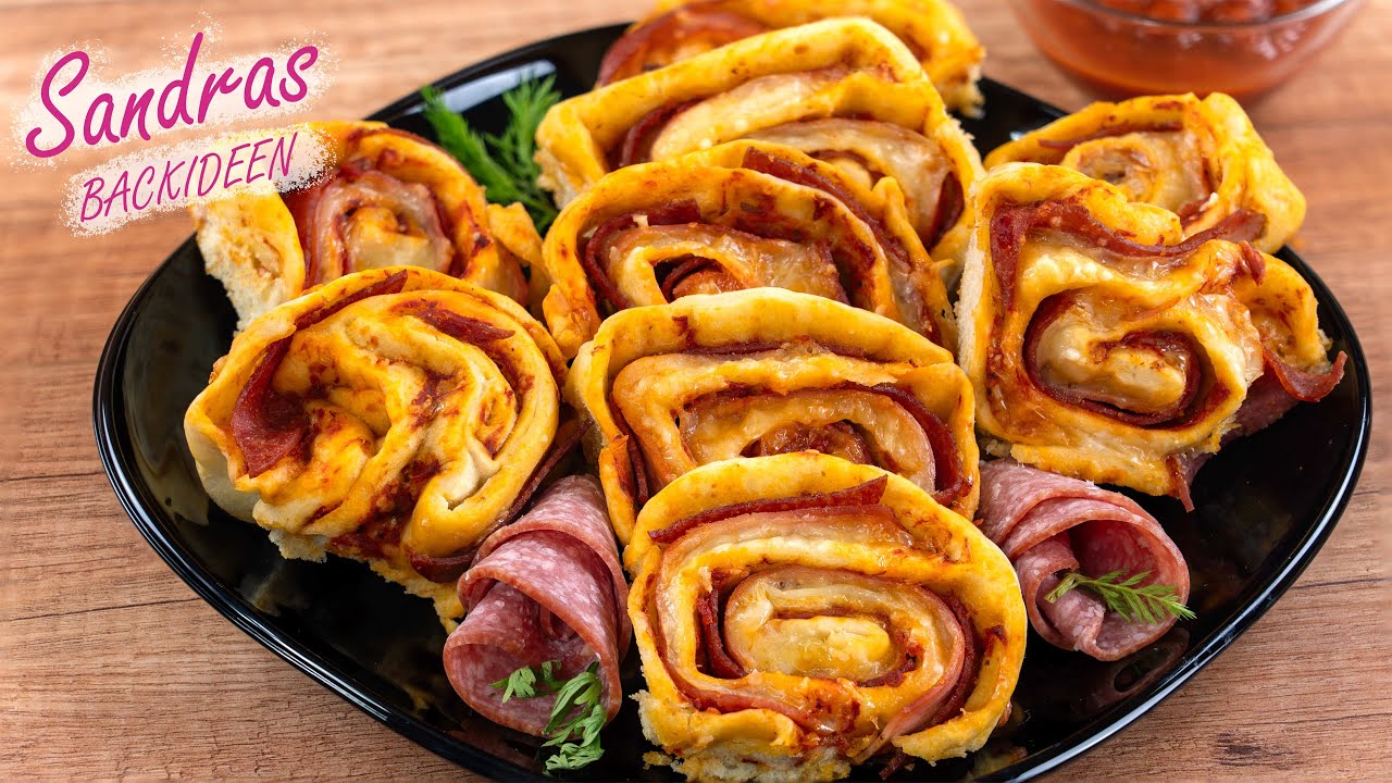 Pizzaschnecken - leckerer Party Snack | Fingerfood | Silvester