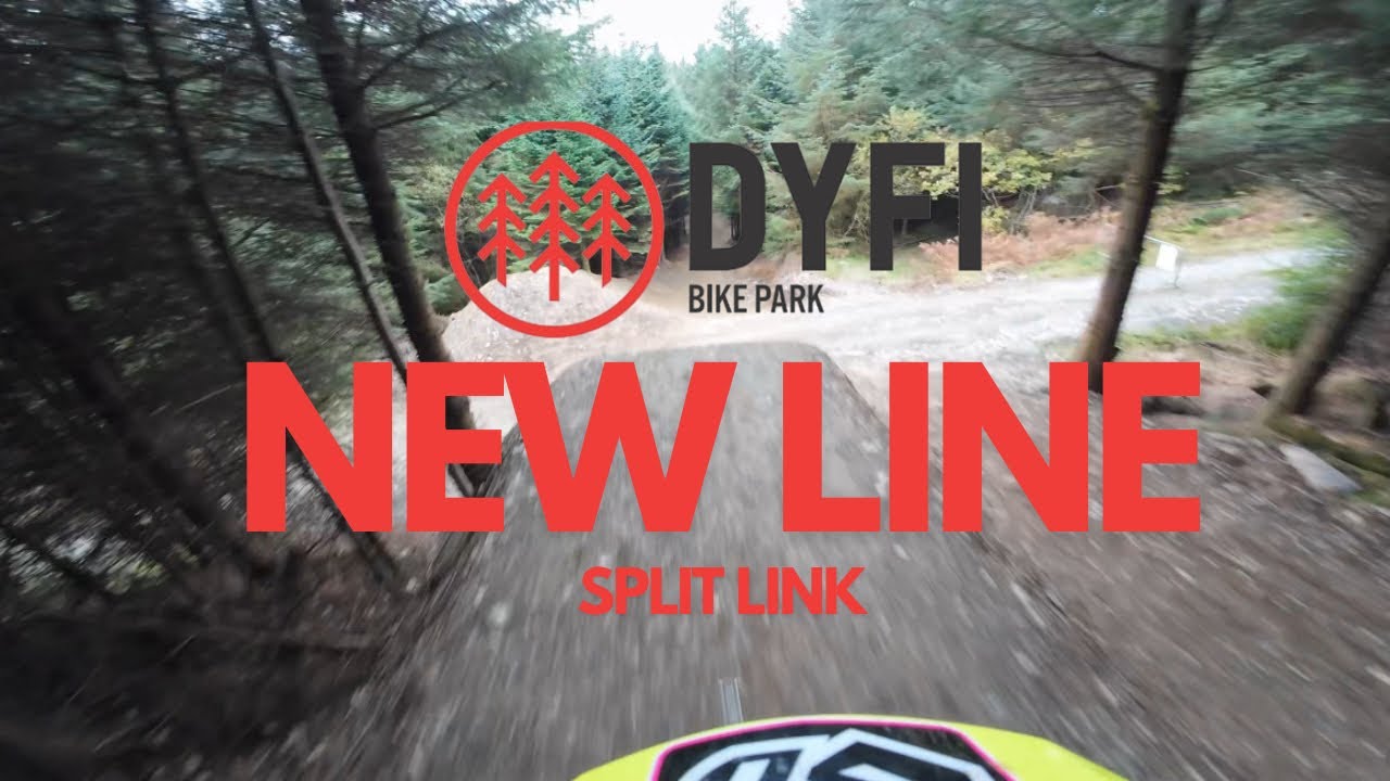 Dyfi Bike Parks Newest Track - Split Link - Track Preview