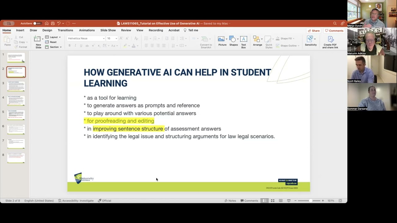 Generative AI for Better Student Learning and Outcomes: A Guide for Constitutional Law Students