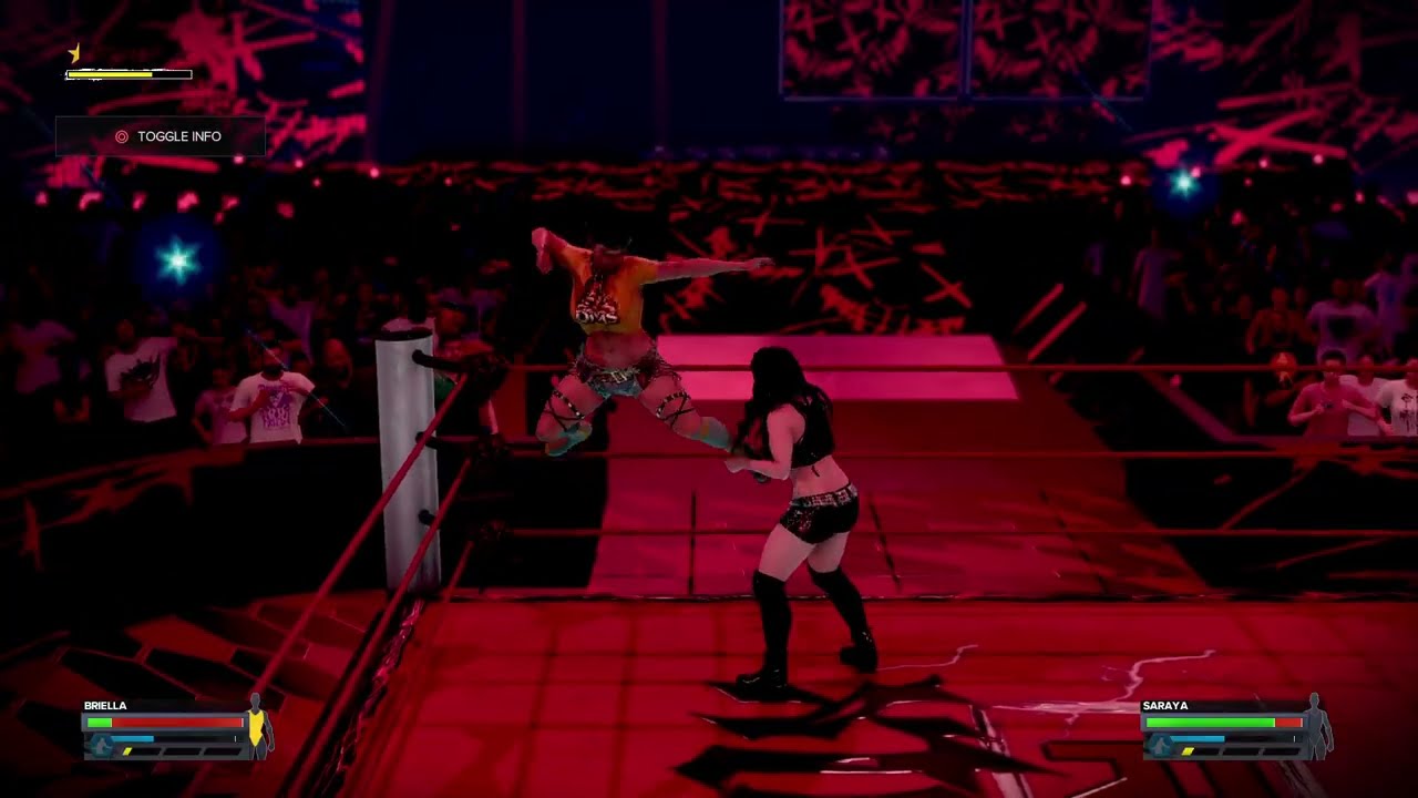 WWE 2K24 RAW EXTREME| Briella vs Saraya