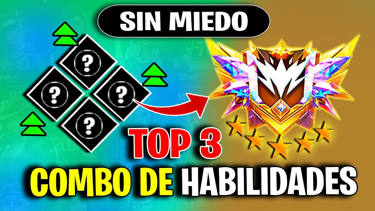 EL COMBO MÁS ROT0 para SUBIR de RANGO en FREE FIRE | Aumenta tu PRECISIÓN y DAÑO🔥