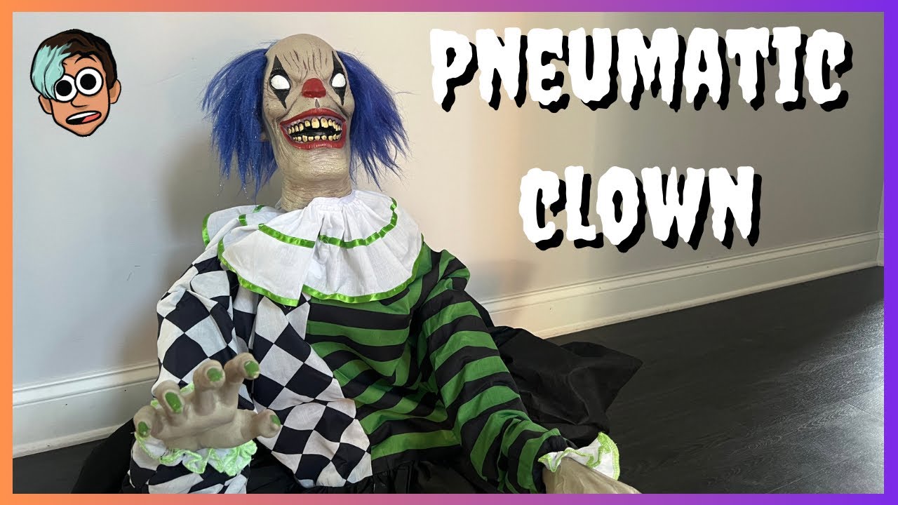 👻Lowes Pneumatic Clown - EARLY Unboxing/Setup!🎃