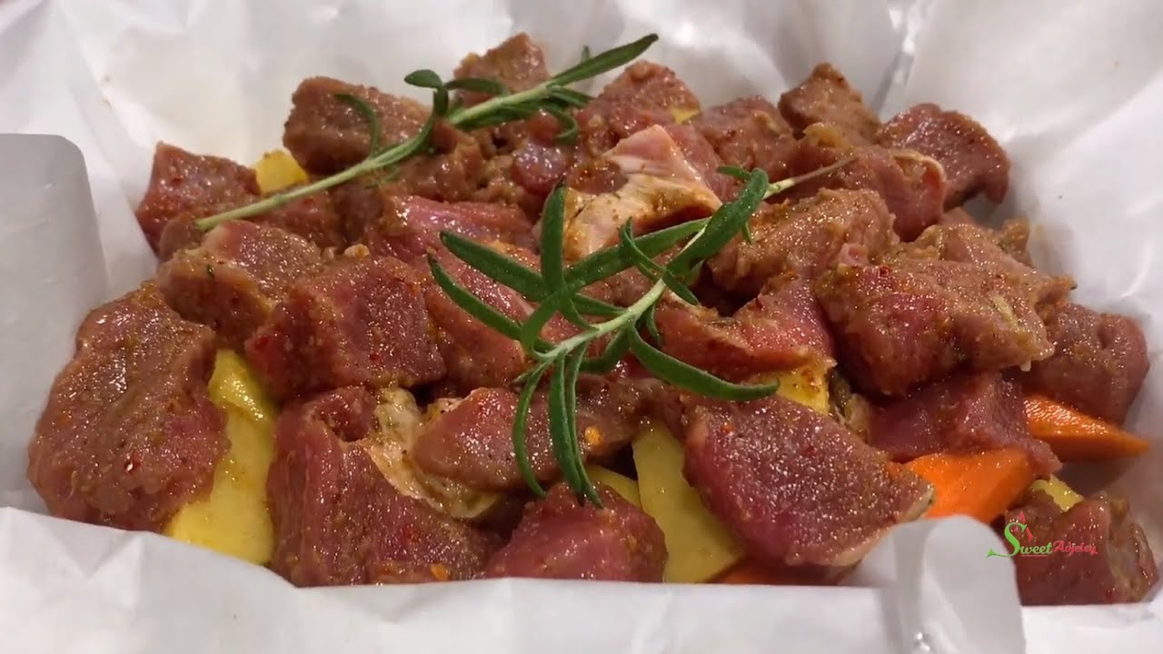 One Pan Beef With Potatoes, Quick Easy & Tasty A Lazy Day Meal + Secret To Tenderize Beef In Minutes