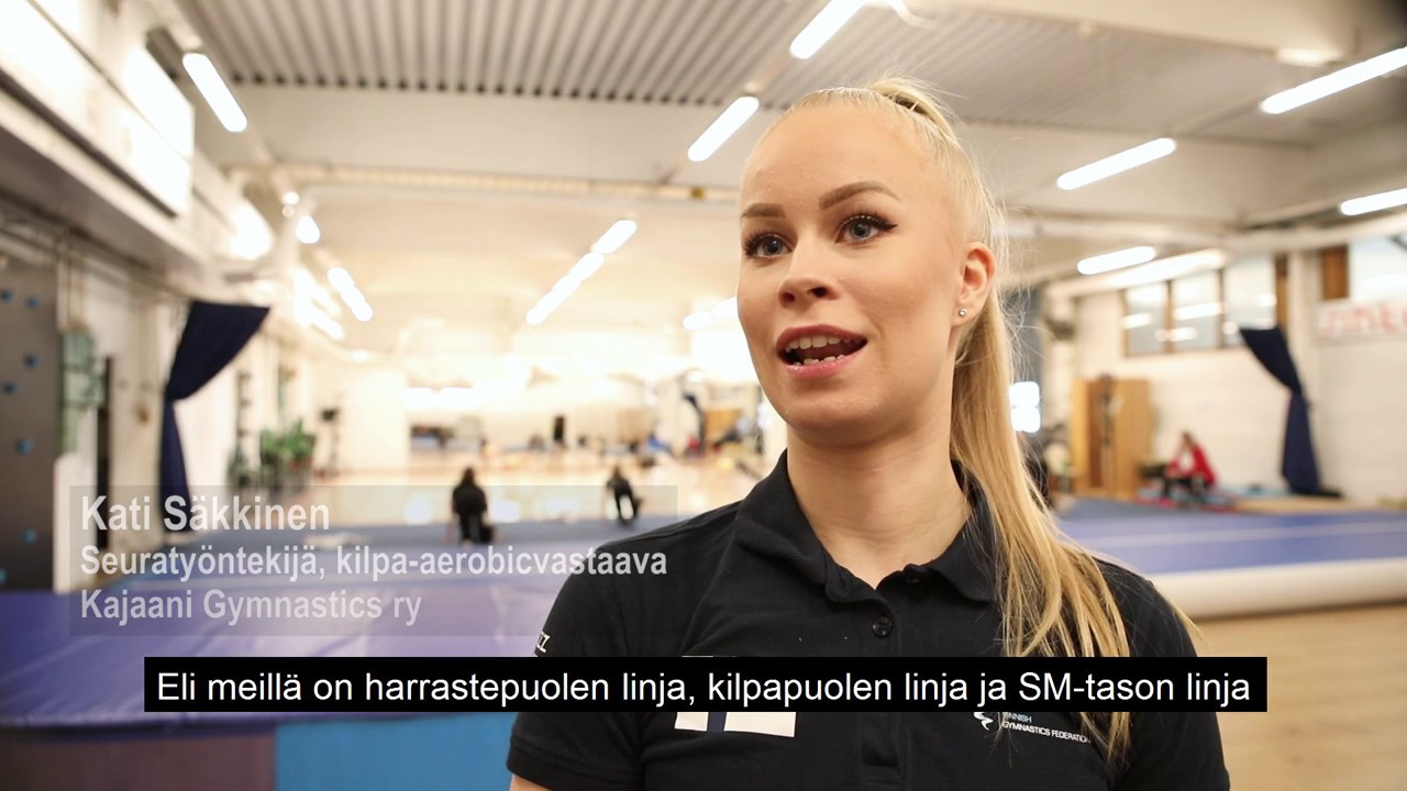 Voimistelu-lehti 2/2019 - Kajaani Gymnasticsin kilpa-aerobicin tehotrio