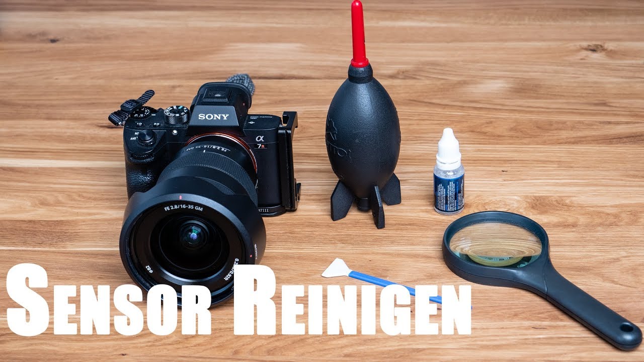 Sensor Reinigung Sony A7R III Kamera
