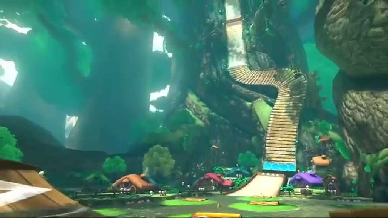 Mario Kart 8 Zusatzinhalt  Wilder Wipfelweg Wii U