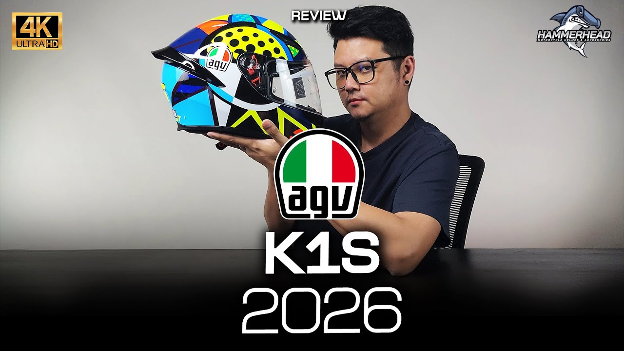 AGV K1S อัพเดทลายใหม่ 2026 หมวกสปอร์ตตัวซิ่งขวัญใจวัยรุ่น