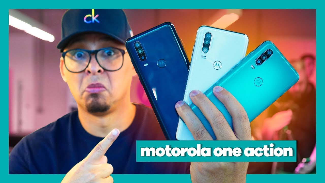 MOTOROLA ONE ACTION! IDEIA LOUCA ESSA CÂMERA NOVA! Unboxing
