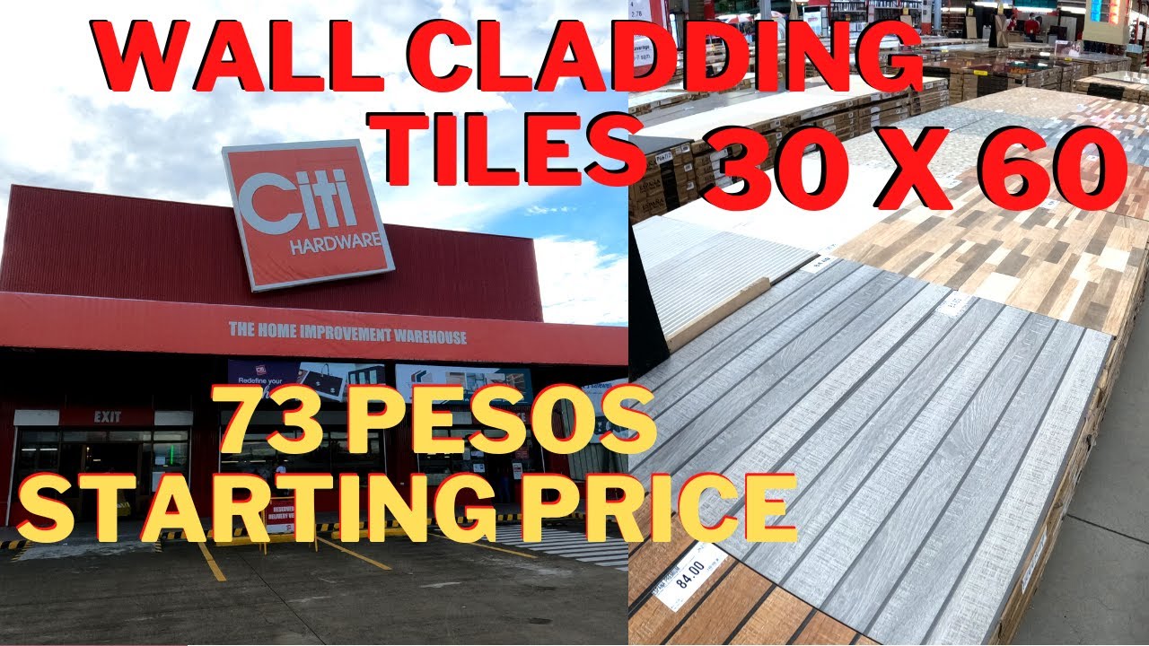 WALL CLADDING TILES 30 X 60 sa CiTi HARDWARE
